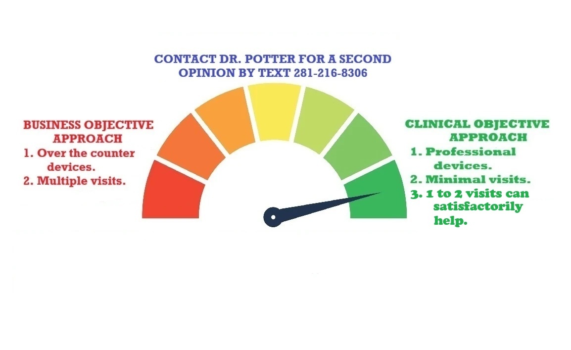 Dr. Potter personally provides your care. Patients' appreciate their professional care.